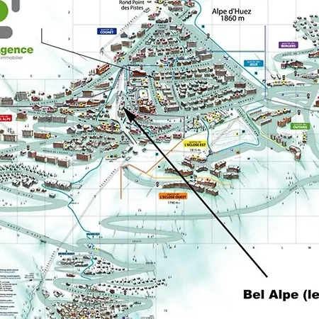 2 Pieces Avec Mezzanine, Balcon, Et Acces Direct Aux Pistes - Vieil Alpe - Fr-1-405-80 * Alpe d'Huez
